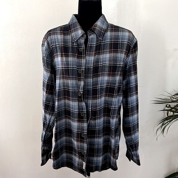 Weatherproof Vintage Long Sleeve Plaid Flannel - Picture 1 of 6